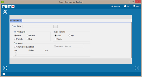 Restaurar Datos Acer Aspire Iconia Tab - Save Screen