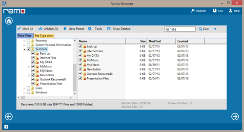 Particion Recuperacion Acer - Preview Restored Files